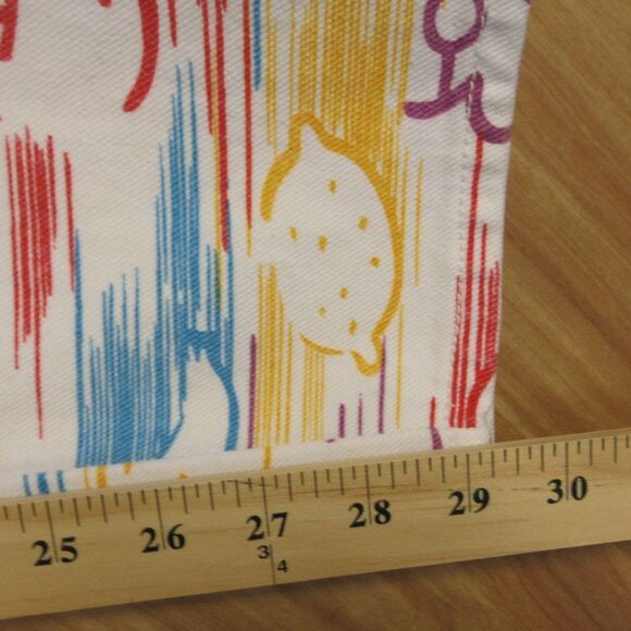 UNIONBAY Fruit Strip All Over Print Jeans 80s 90s Womens/Juniors Size 11 VINTAGE - Picture 12 of 12